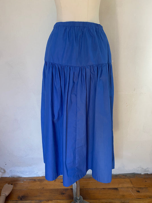 Drop Waist Cotton Skirt