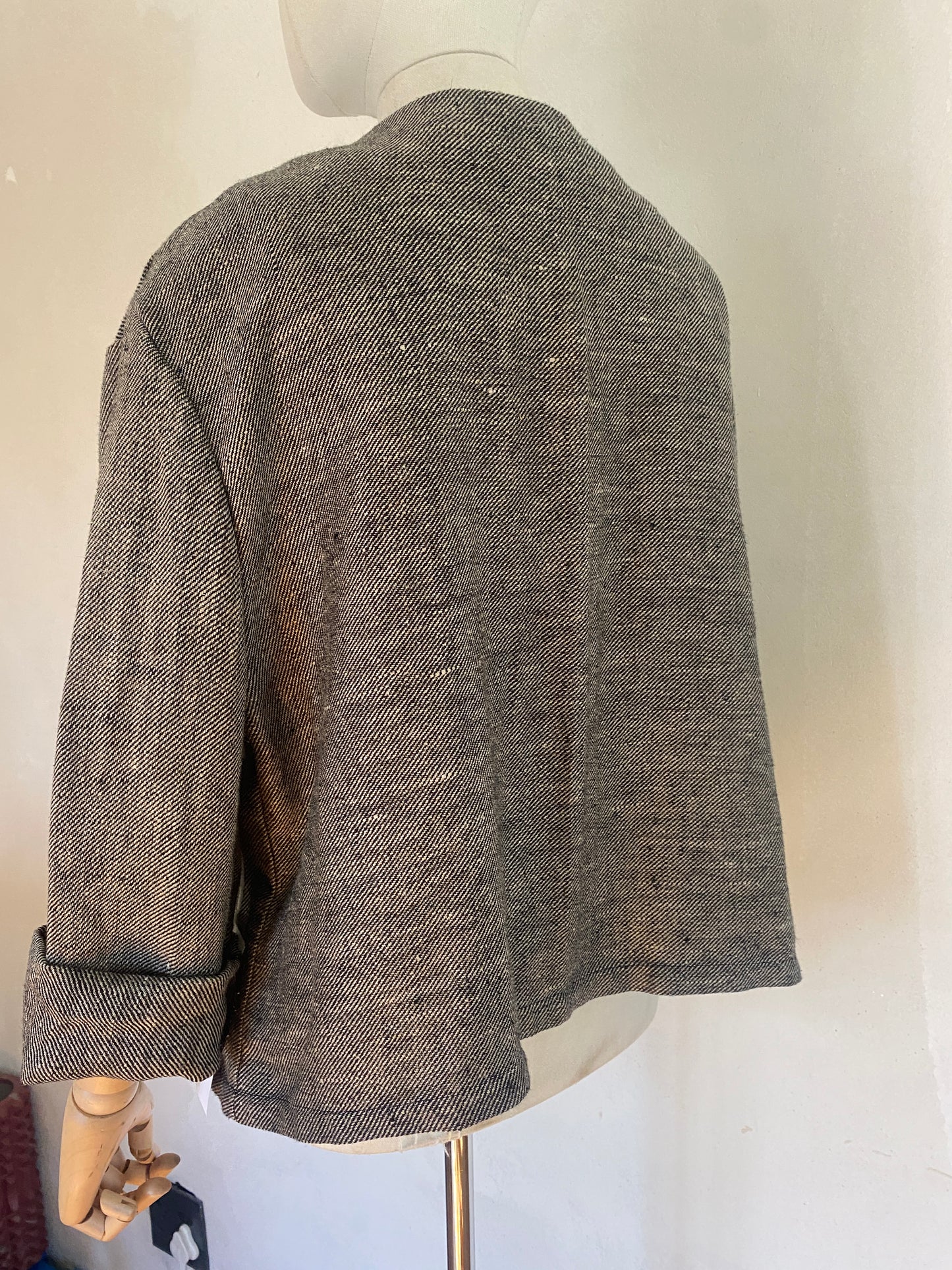 Double Weave Linen Jacket