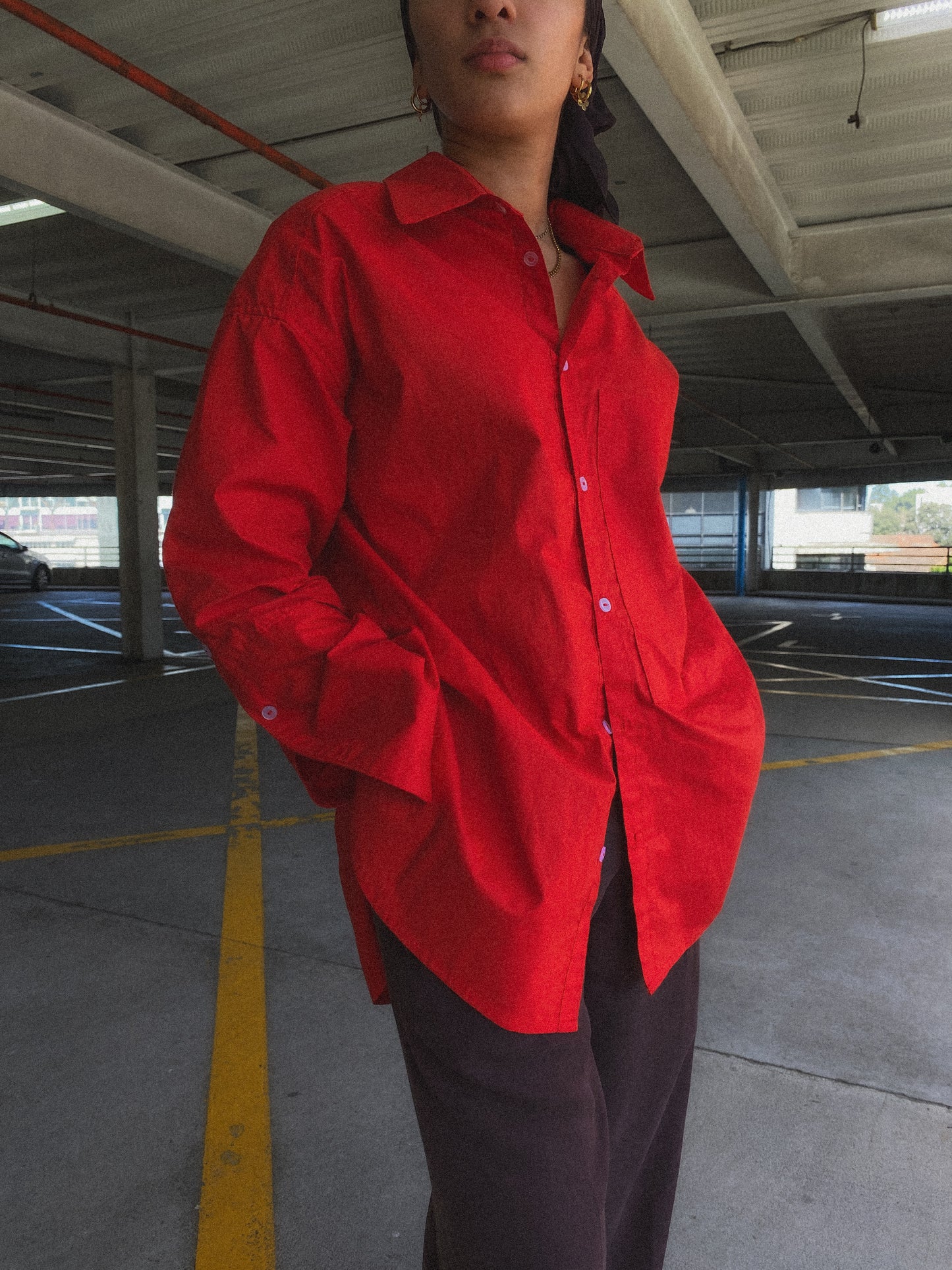 Oversized Cotton Shirt